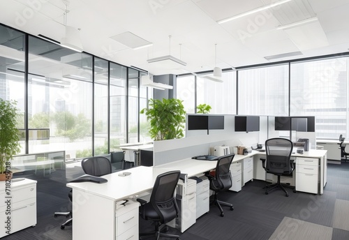 modern office space interior