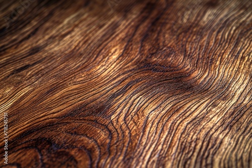 A detailed view of the texture and patterns of a wood grained surface. Can be used as a background or texture element