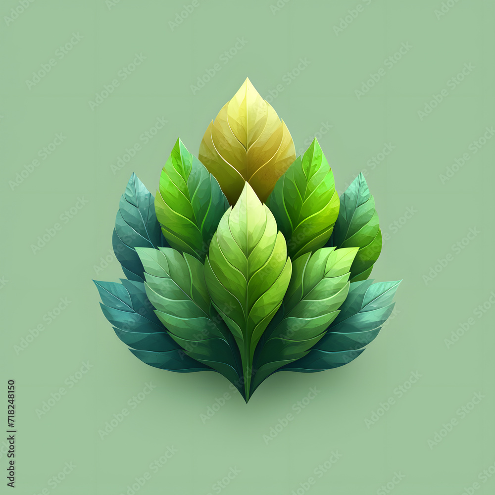 Future green technology logo