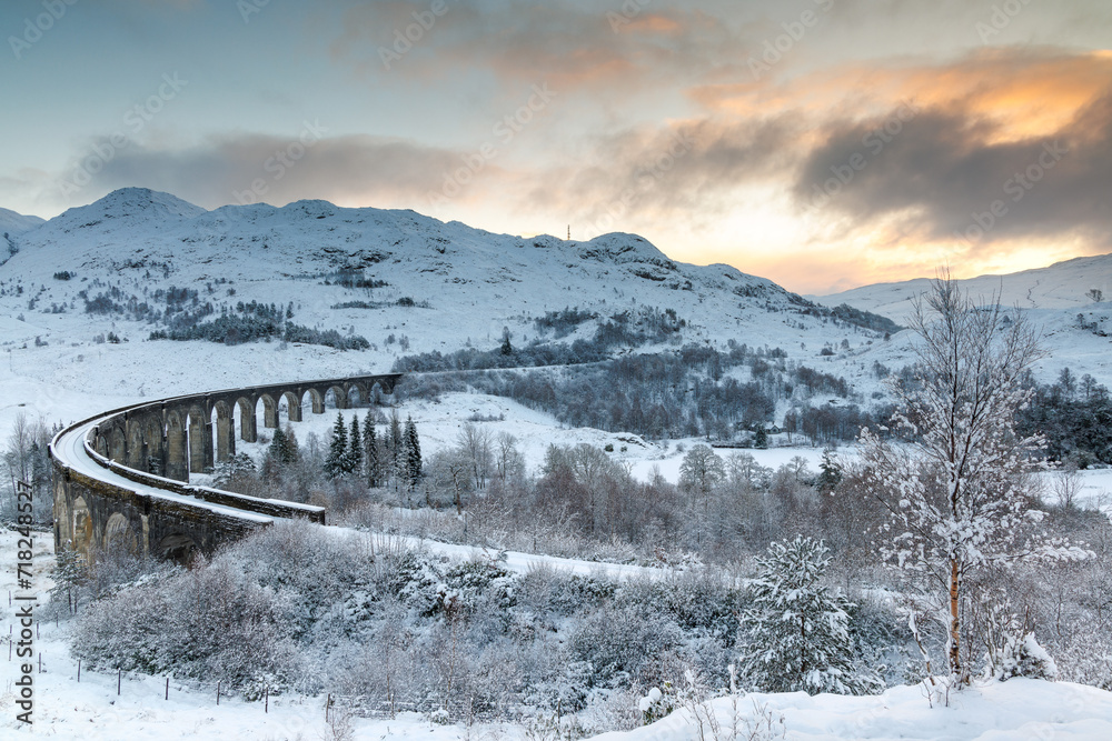 Naklejka premium Glenfinnan Viaduct