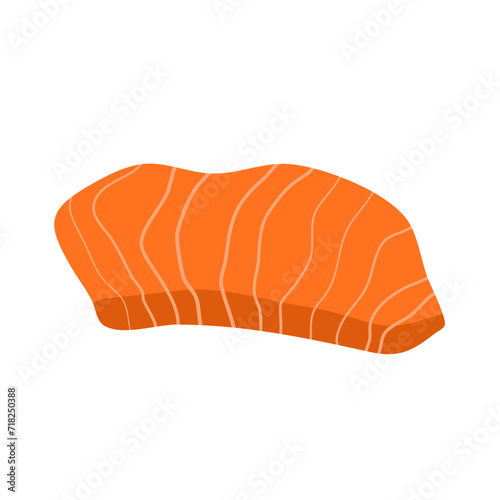 Salmon Sashimi vektor Illustration 