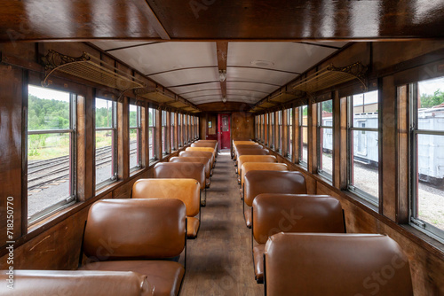 interior of an old train © guillaumedop