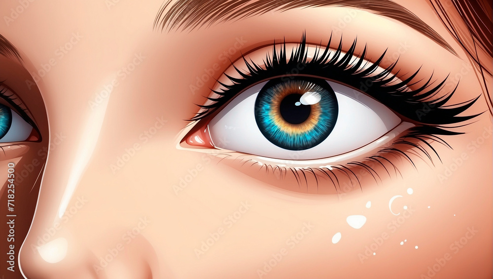 close up of eye close up of eye