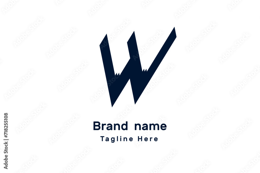 W letter logo W letter logo
