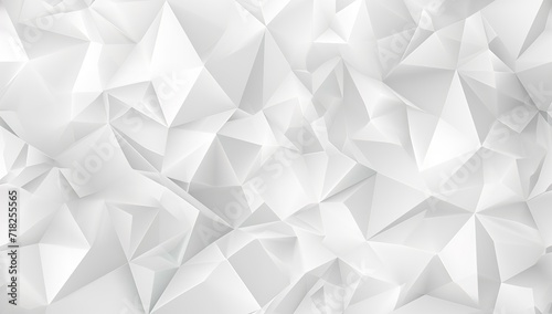 Geometric Paper Background with White Hexagons