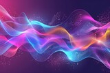 Vibrant Colorful Sound Waves for a Stunning Audio Experience