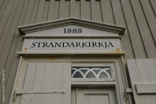 Strandarkirkja is a Lutheran parish church in Selvogur on the southern coast of Iceland