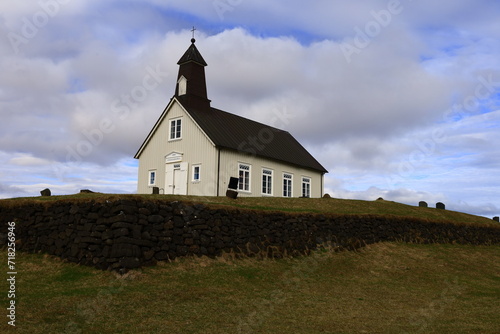 Strandarkirkja is a Lutheran parish church in Selvogur on the  southern coast of Iceland photo