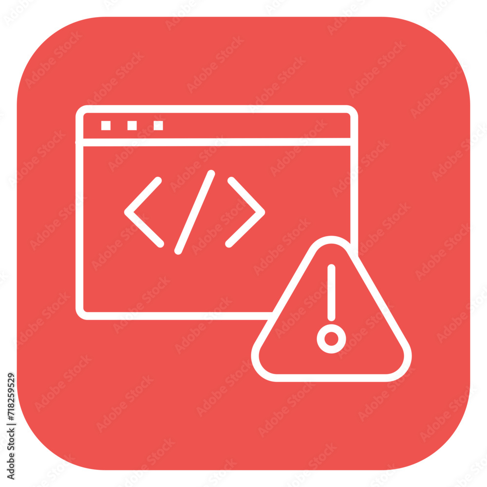 Code Error Icon of Coding and Development iconset. Code Error Icon of Coding and Development iconset.