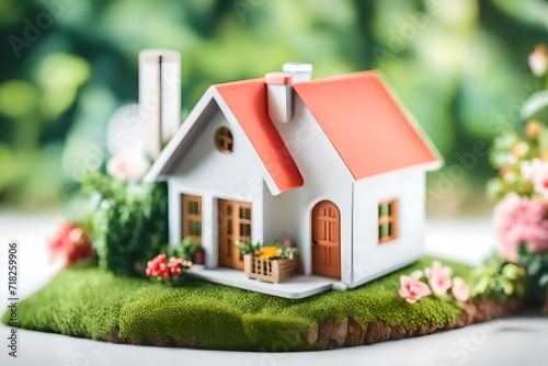 Tiny Cute House, A Miniature Wonderland of Adorable Charm
