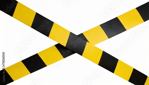 yellow and black barricade tape photo
