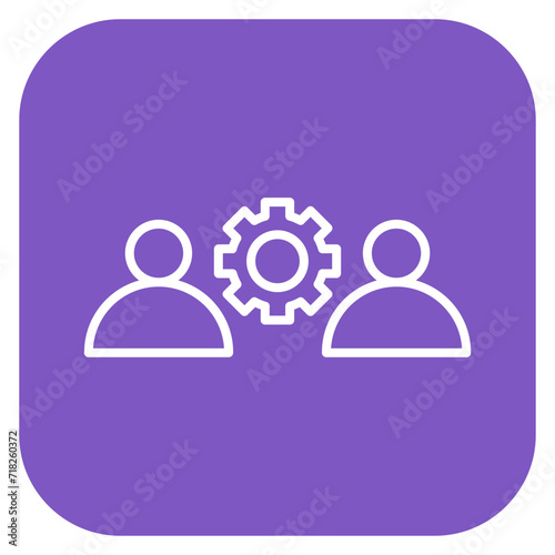 Management Team Icon of Human Resource iconset.
