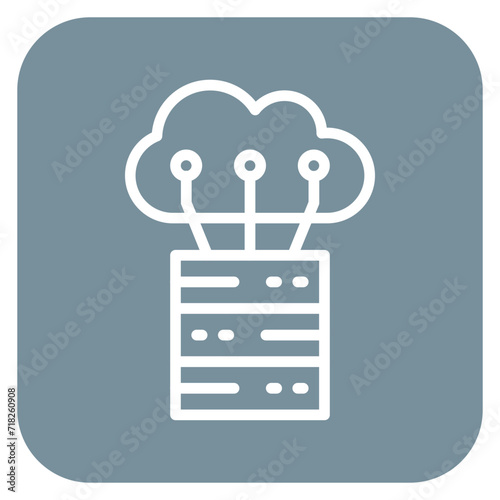 Cloud Icon of Internet of Things iconset.