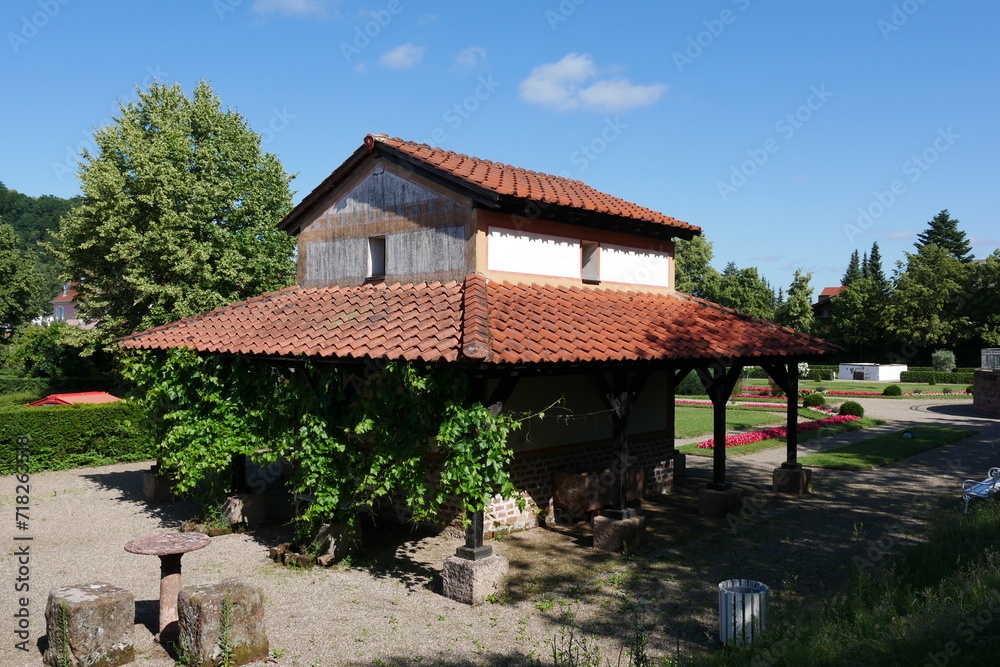 Weinbauernhaus im Römermuseum Schwarzenacker Weinbauernhaus im Römermuseum Schwarzenacker