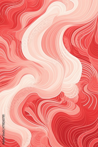 Organic patterns, Coral reefs patterns, white and burgundy, vector image