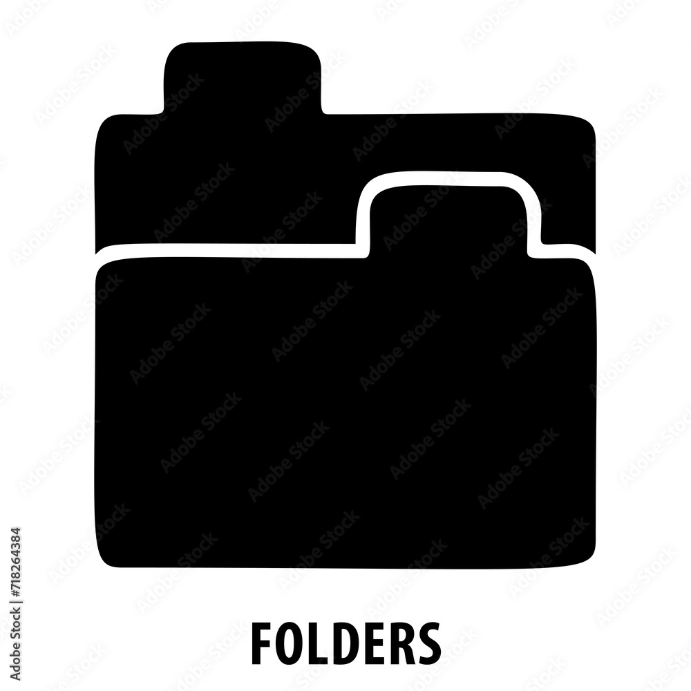 Folders, file organization, document storage, folders icon, file management, data organization, file folders, document icon, filing system, archive, data storage, folder symbol Folders, file organization, document storage, folders icon, file management, data organization, file folders, document icon, filing system, archive, data storage, folder symbol