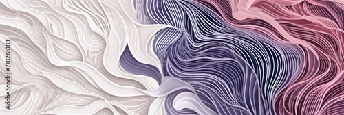 Organic patterns, Coral reefs patterns, white and eggplant, vector image