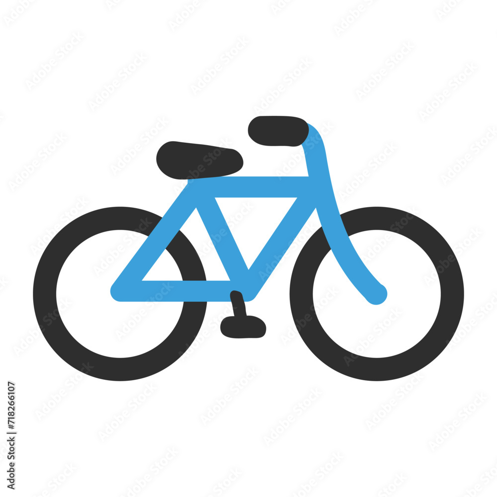 Bicycle vector icon. Isolated bike sign emoji, transport sport design. Bicycle vector icon. Isolated bike sign emoji, transport sport design.