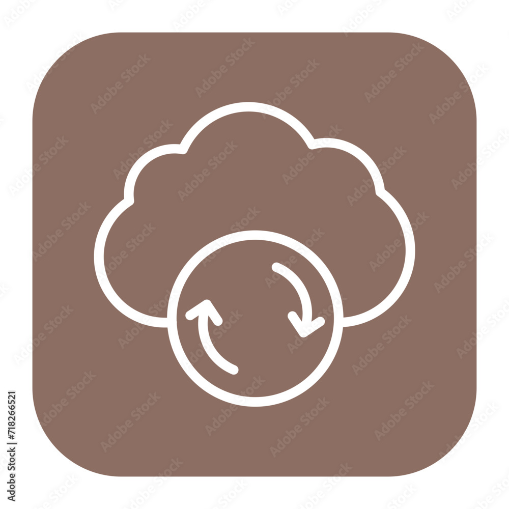 Cloud Sync Icon of Online Marketing iconset. Cloud Sync Icon of Online Marketing iconset.