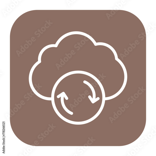 Cloud Sync Icon of Online Marketing iconset.