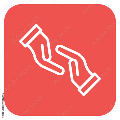 Helping Hand Icon of Donations iconset.