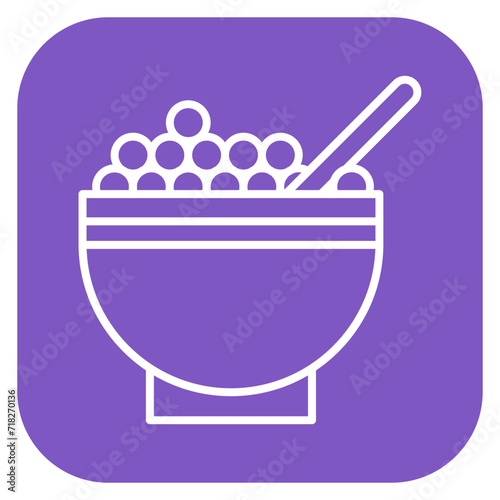 Cereal Bowl Icon of Morning and Breakfast iconset.