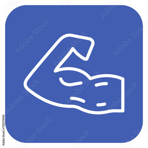 Arm Muscle Icon of Workout App iconset.