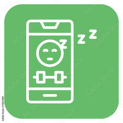 Sleep Icon of Workout App iconset.