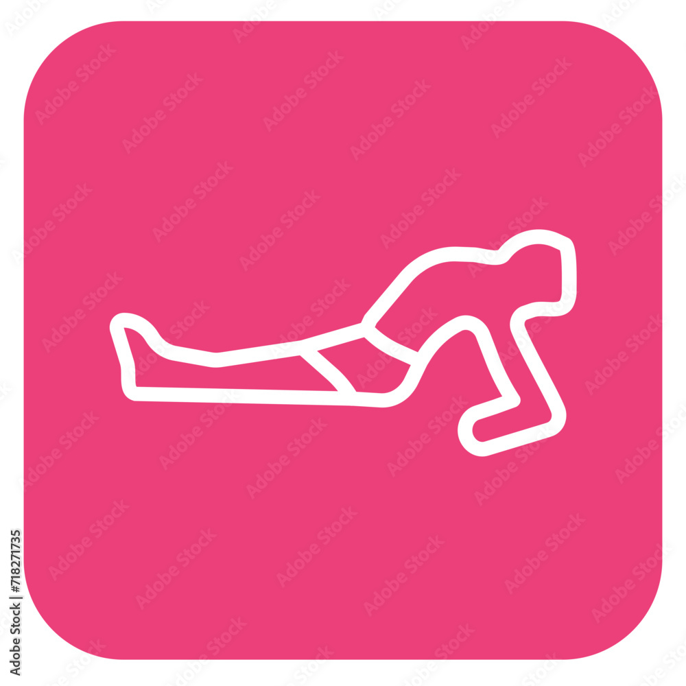 Fish Pose Icon of Physical Fitness iconset. Fish Pose Icon of Physical Fitness iconset.