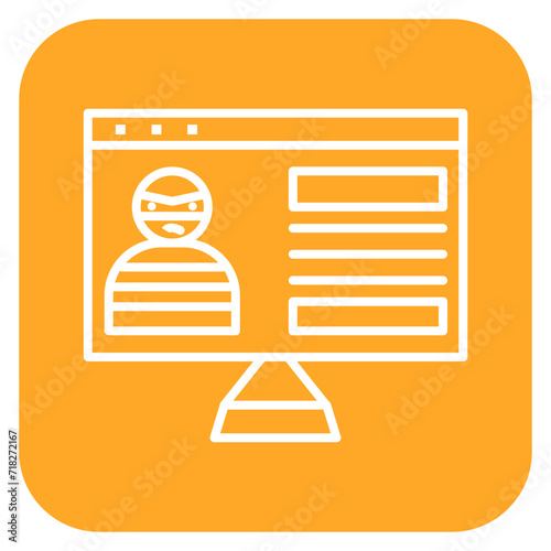 Criminal Database Icon of Crime and Law iconset.