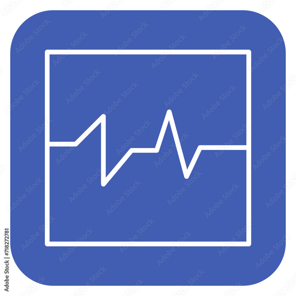 Electrocardiogram Icon of Medicine iconset.