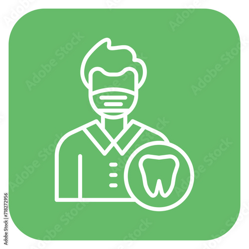 Male Dentist Icon of Medicine iconset.