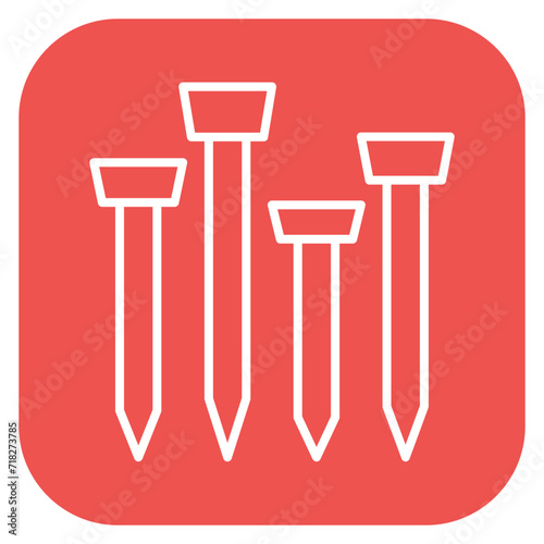 Nails Icon of Construction Tools iconset.