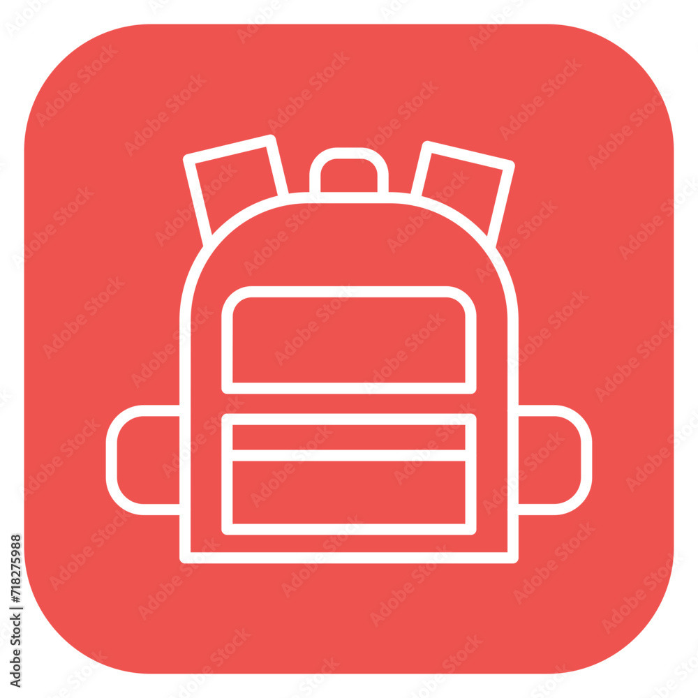 School Bag Icon of Back to School iconset. School Bag Icon of Back to School iconset.