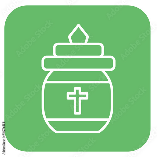 Urn Icon of Funeral iconset.