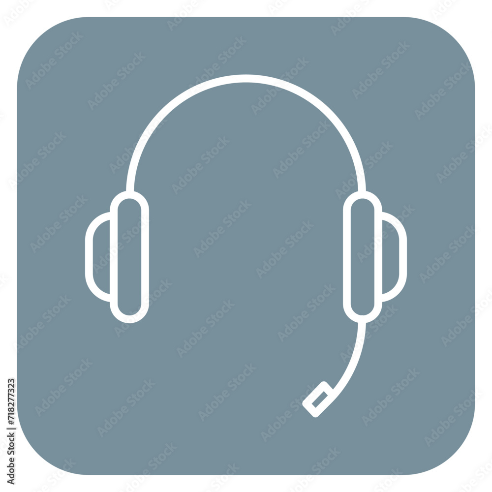 Headset Icon of Electronic Devices iconset. Headset Icon of Electronic Devices iconset.