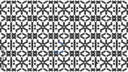 black and white seamless pattern