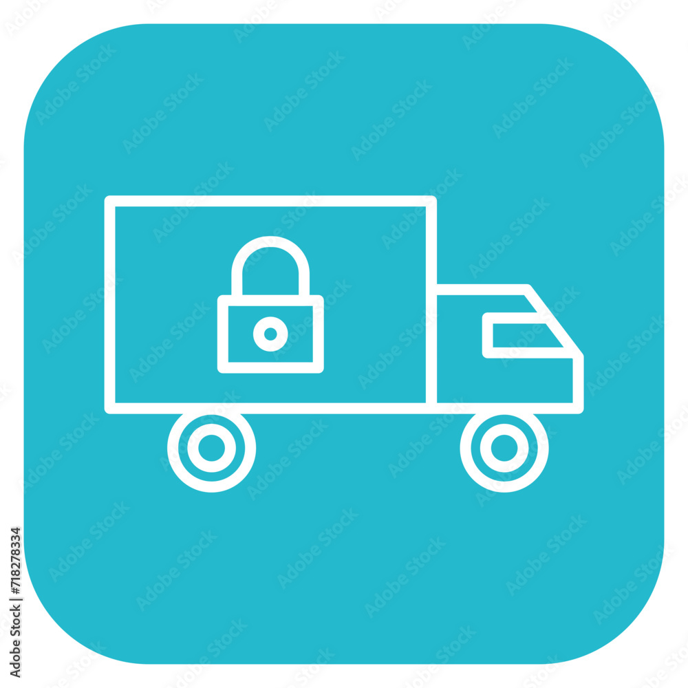 Locked Delivery Icon of Delivery and Logistics iconset. Locked Delivery Icon of Delivery and Logistics iconset.