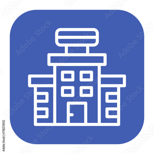 Hotel Building Icon of Hotel Services iconset.