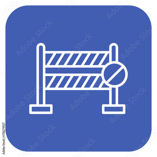 Police Barrier Icon of Police iconset.