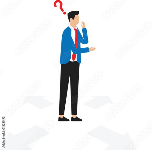 Confusion and frustration or decision making, dilemma or complicated problem, lack of understanding and confusion
