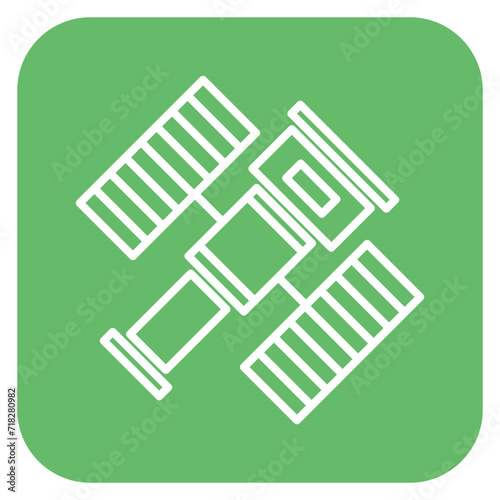 Hubble Telescope Icon of Space Technology iconset.