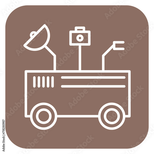 Mars Rover Icon of Space Technology iconset.