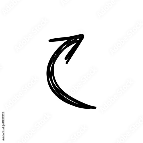 hand drawn arrow sketch