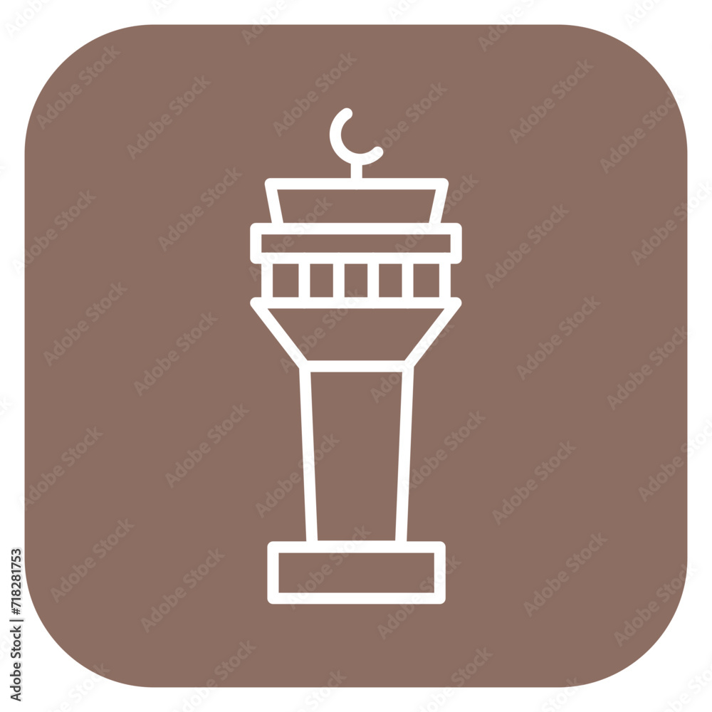 Control Tower Icon of Aviation iconset. Control Tower Icon of Aviation iconset.