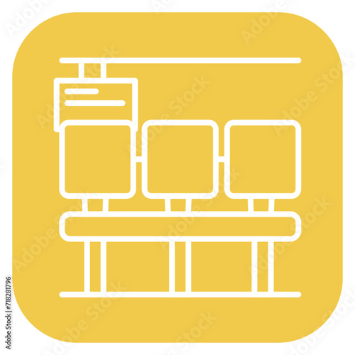 Airport Waiting Room Icon of Aviation iconset.