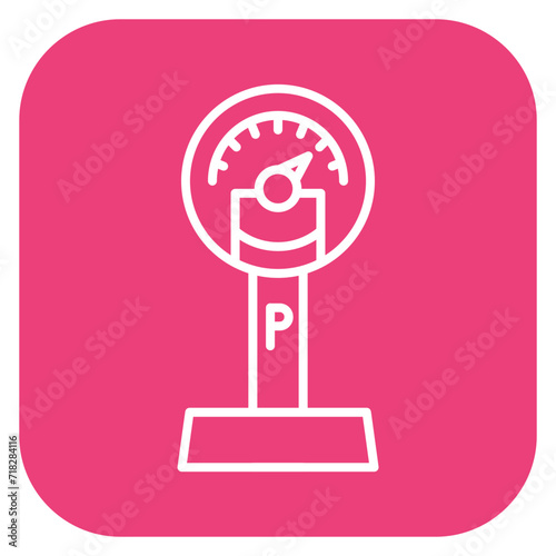Parking Meter Icon of Smart City iconset.