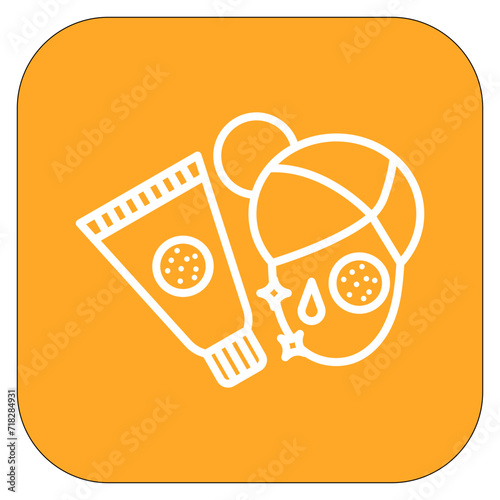 Face Scrub Icon of Cosmetics iconset.