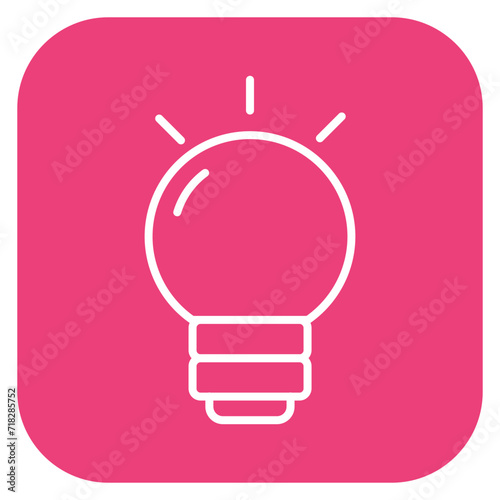 Lightbulb Icon of Computer and Hardware iconset.