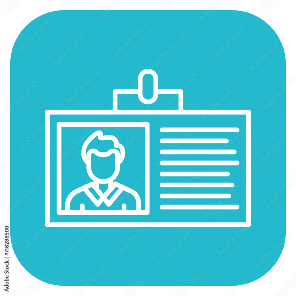 ID Card Icon of Office Stationery iconset. ID Card Icon of Office Stationery iconset.